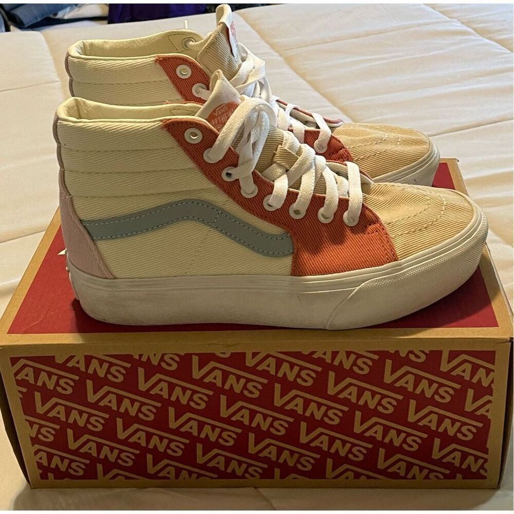 Vans Sk8-Hi Platform 2 sneakers size8 - Picture 5 of 9